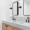 Designers Fountain Skylar 5.25 in. 1-Light Matte Black Wall Sconce Light with Clear Glass Shade for Bathrooms D332M-WS-MB - alternate 5